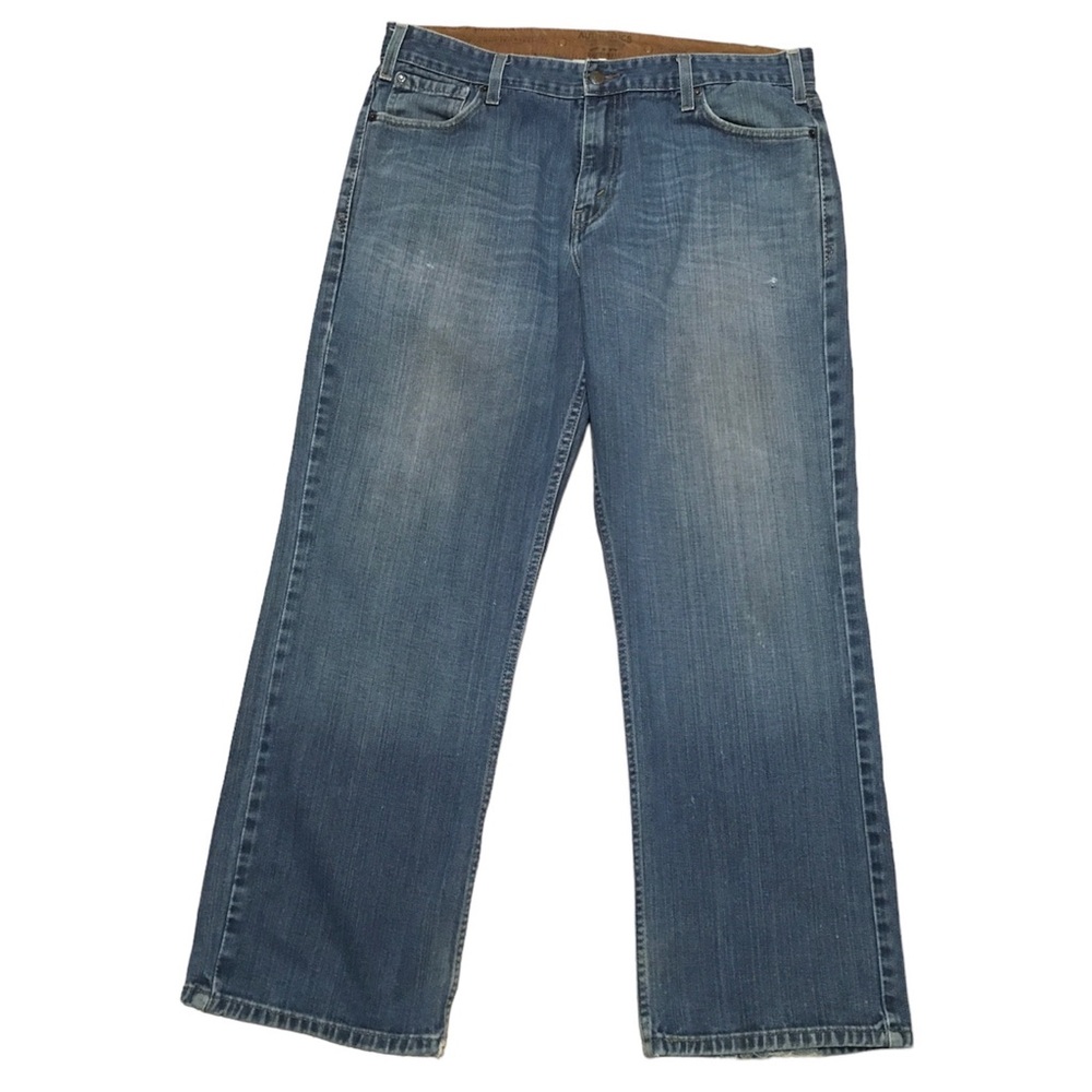 Levi Strauss Signature Vintage Straight Jeans Men’s 36X30 Medium Wash Denim